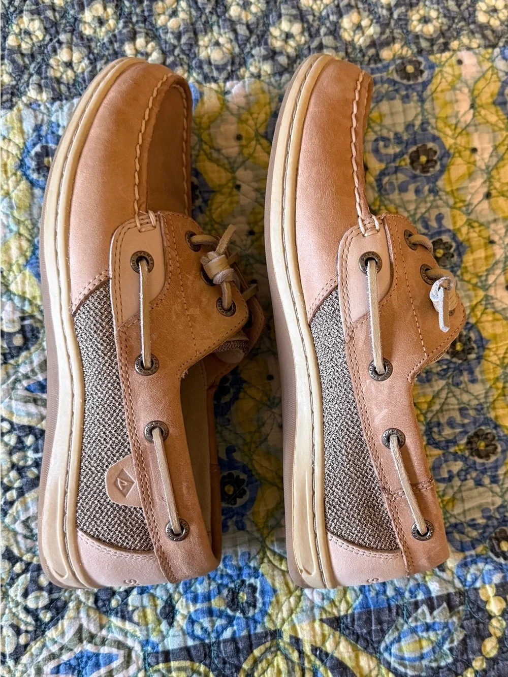 Sperry Rosefish 3-Eye Boat Shoe Size Women’s 7.5W (wide)
